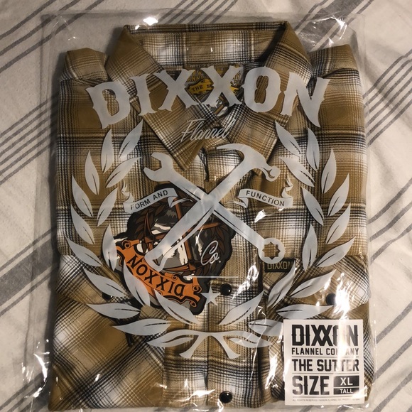 Dixxon Sutter flannel BNIB - Picture 11 of 12